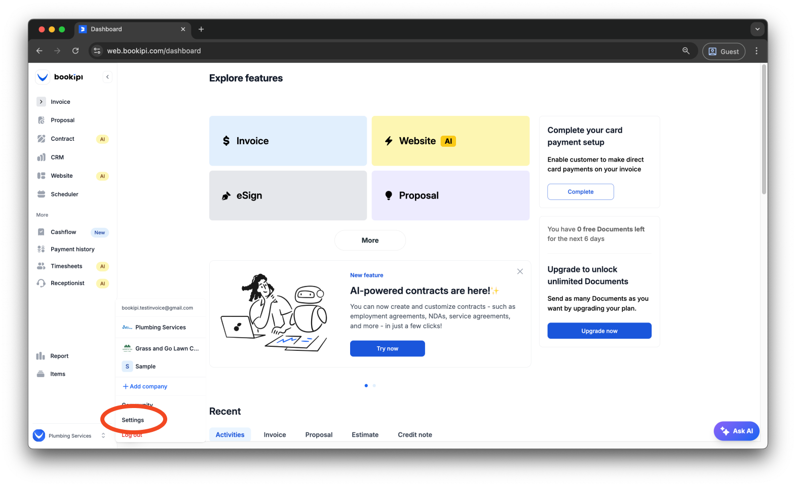 Bookipi AI Website Builder - How to cancel your Bookipi AI Website Builder Pro subscription - 2