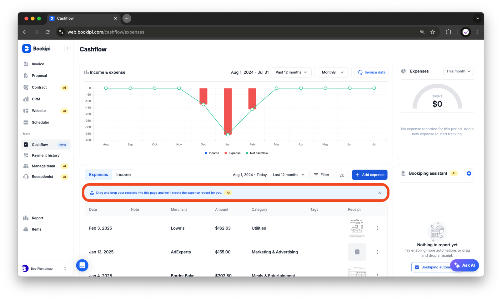 Uncategorized - How to add expense using the AI smart capture - 2
