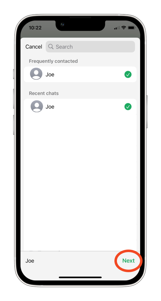 Invoice Mobile App - How to send an invoice as a PDF - 7