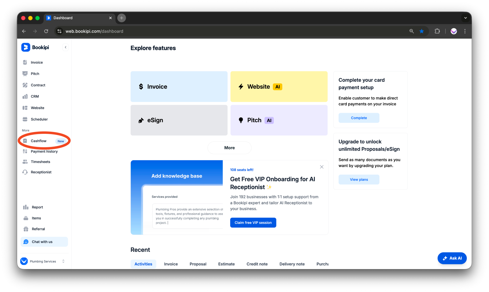 Uncategorized - How to manually add expense on the Web app - 1