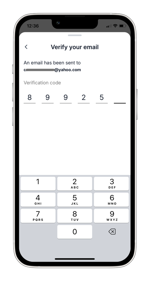Invoice Mobile App - How to verify your account - 11
