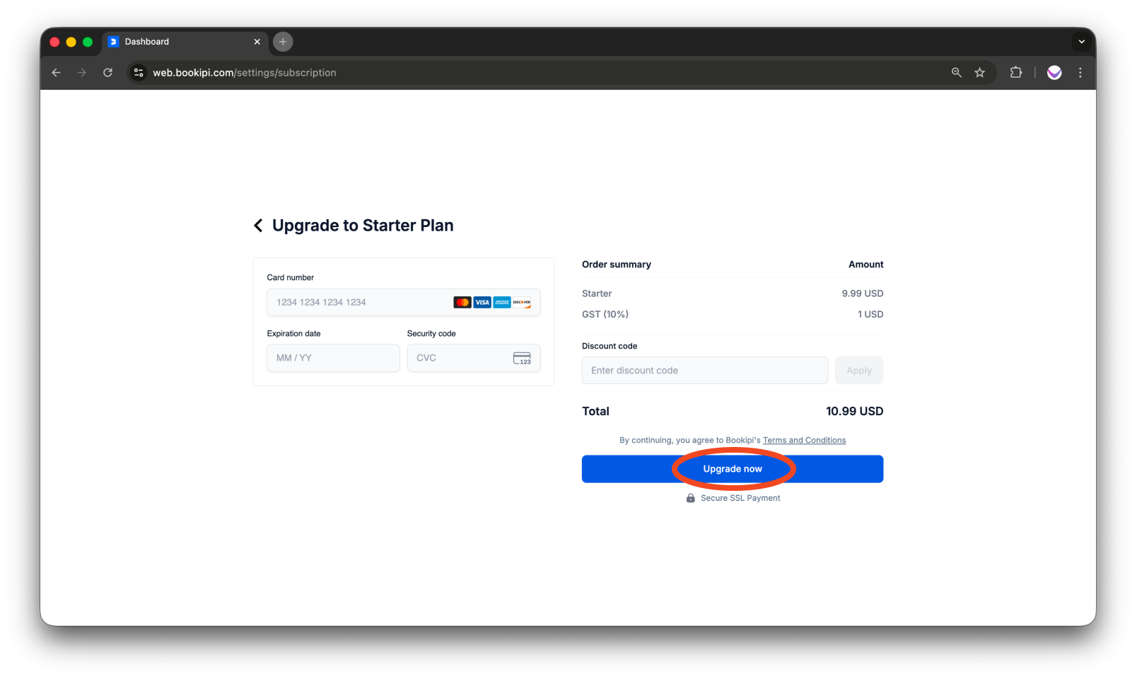 Bookipi Subscriptions - How to subscribe to multiple businesses - 8