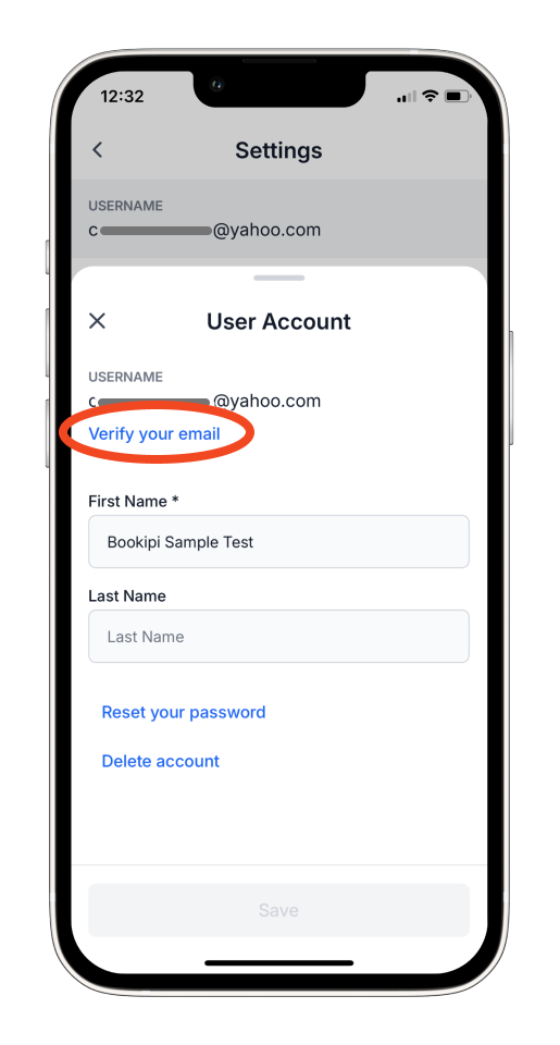 Invoice Mobile App - How to verify your account - 8
