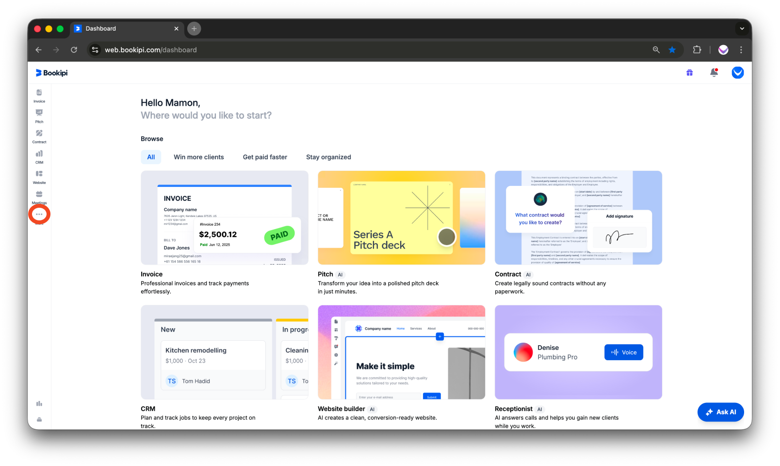 Uncategorized - How to delete expense on the Web app - 1