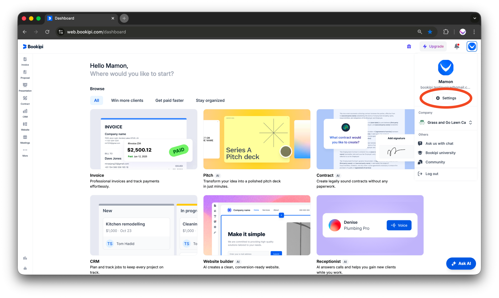 Bookipi Subscriptions - How to subscribe to multiple businesses - 4