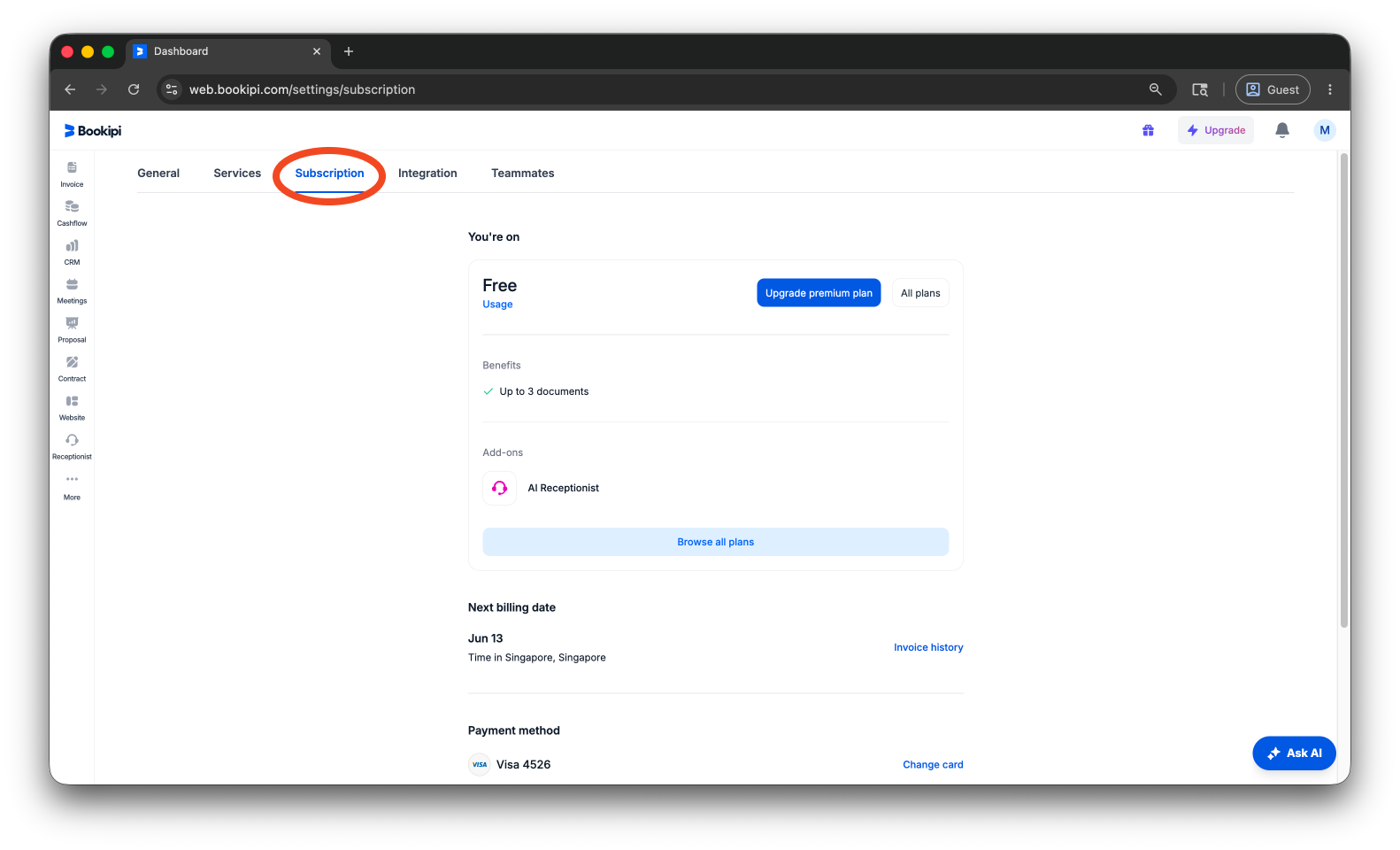 Uncategorized - How to cancel the subscription for AI Receptionist - 3
