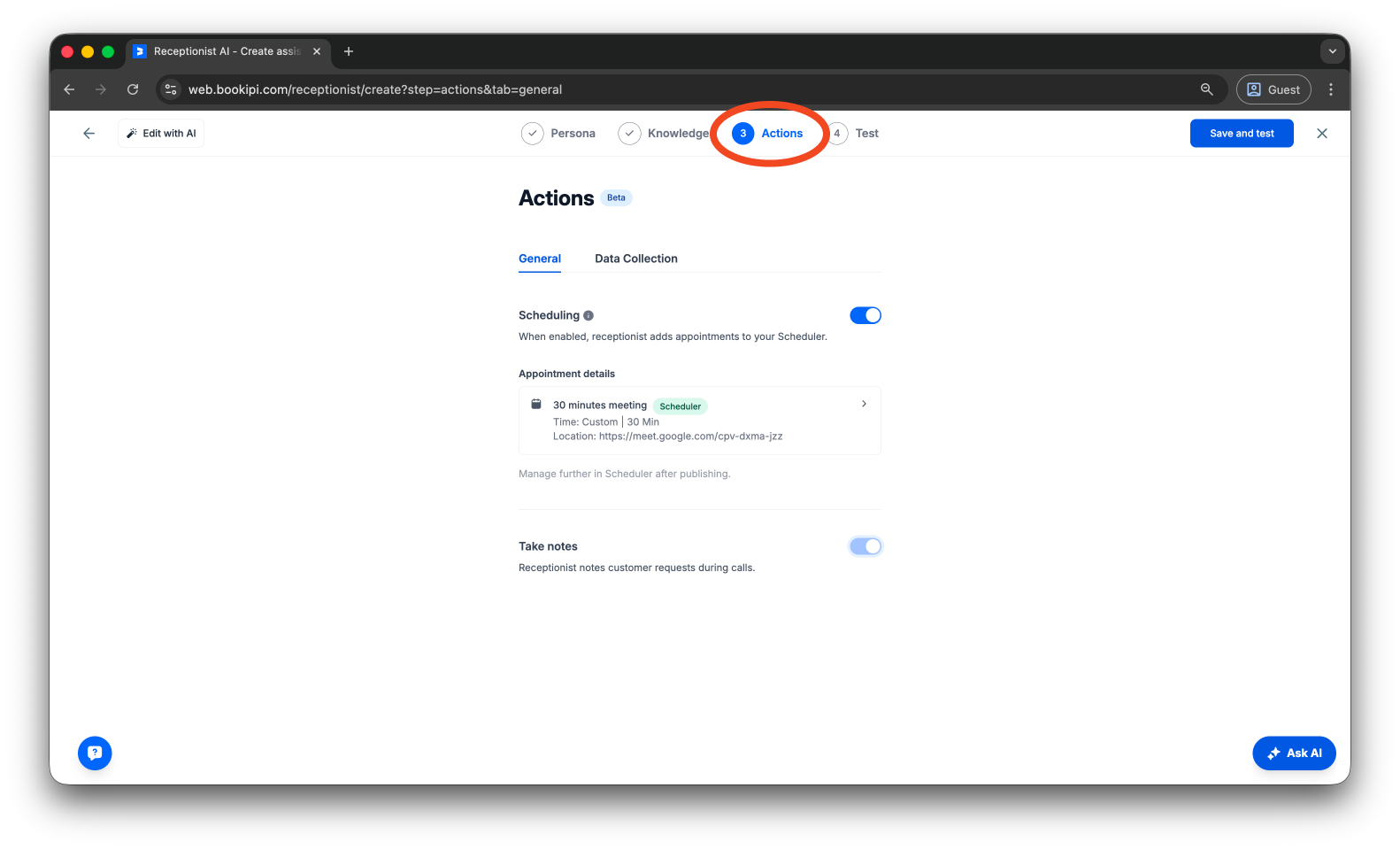Uncategorized - How to edit your Bookipi AI Receptionist - 12