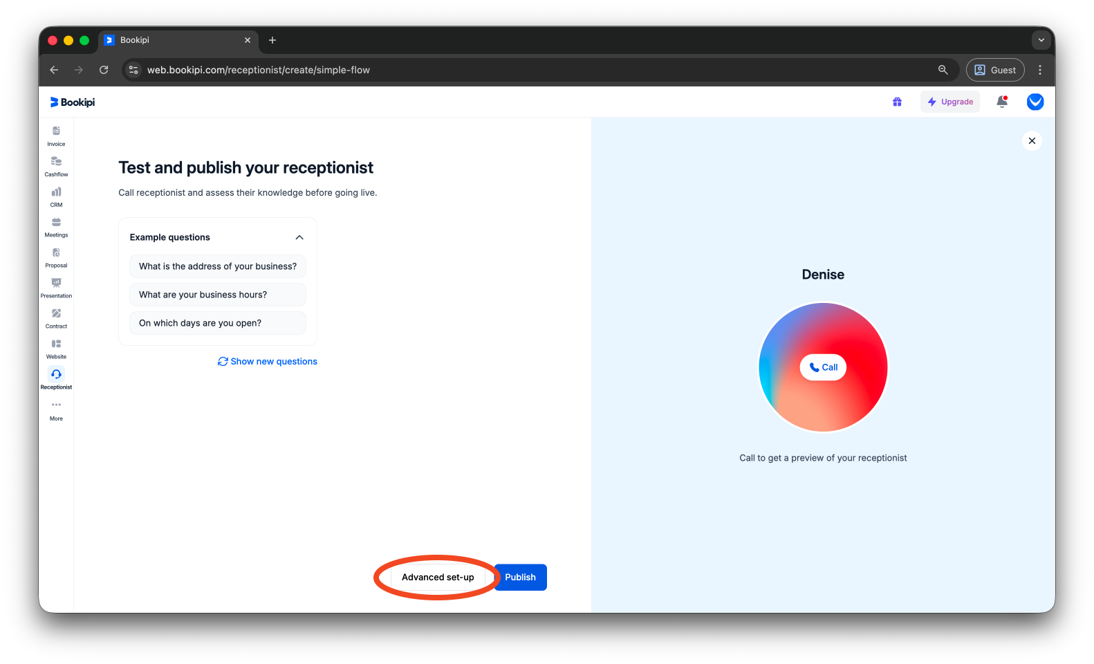 Uncategorized - How to create your Bookipi AI Receptionist - 11