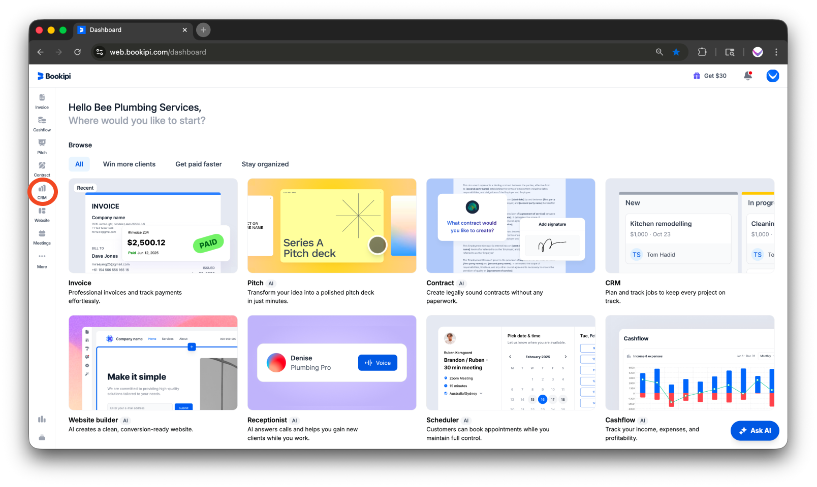 Invoice Web V2 - How to create, edit, copy and delete a customer - 15