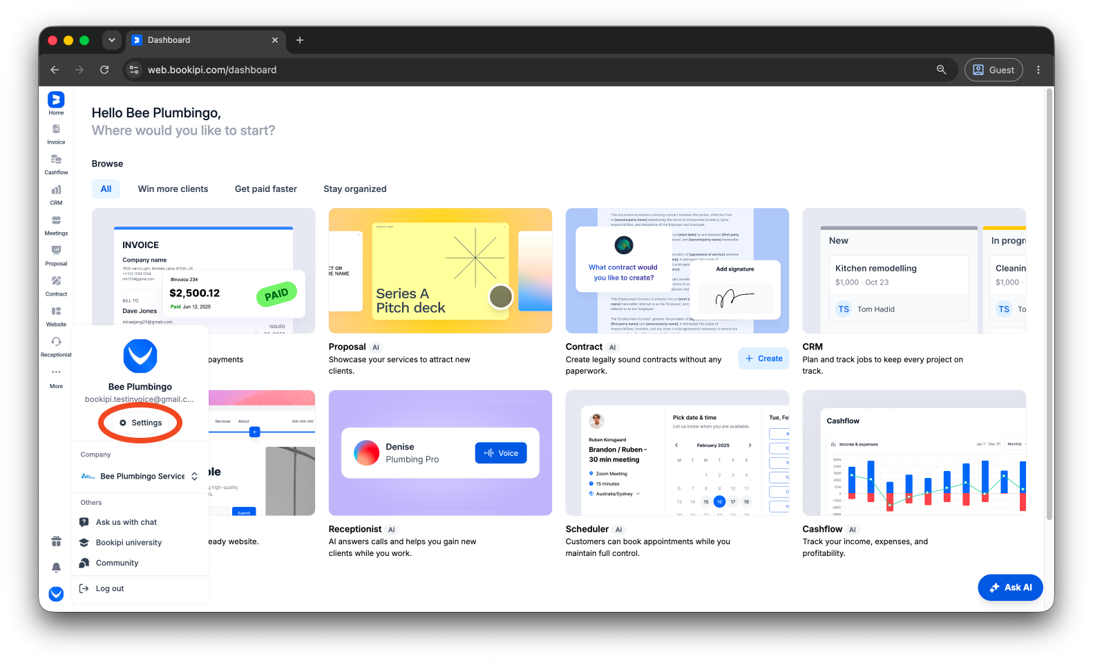 Bookipi Subscriptions - How to check and manage your subscription - 3