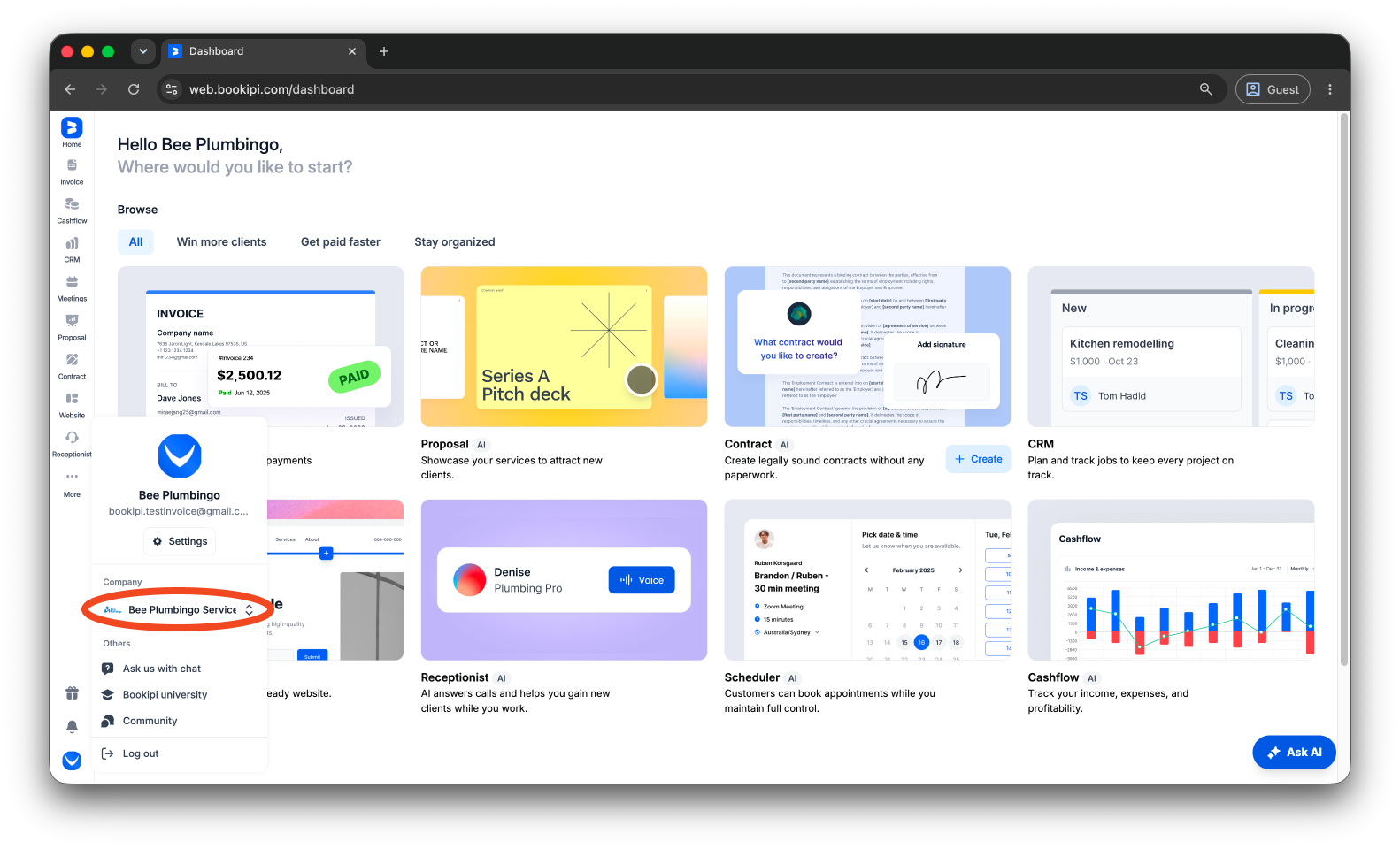 Bookipi Subscriptions - How to check and manage your subscription - 2