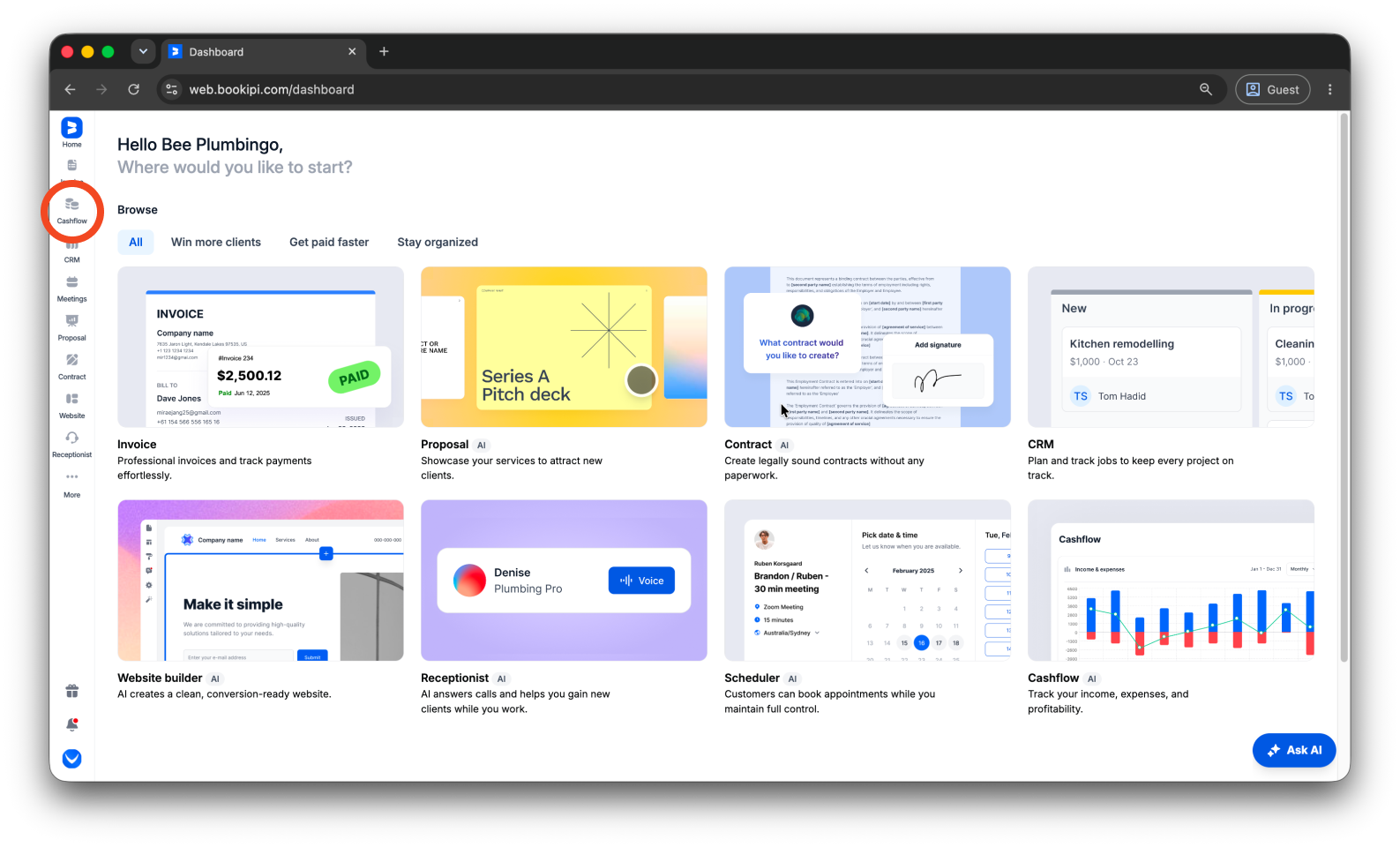 Uncategorized - How to delete expense on the Web app - 1